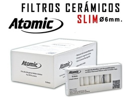 Filtros cerámicos Atomic Slim 6mm