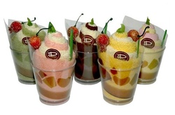 Toallita dulce Vaso de Helado
